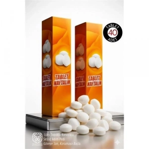 Mey İthalat® Tablet Naftalin: Güvelere Karşı Kesin Çözüm, Gardıroplarınızın Koruyucu Kalkanı 40 Adet
