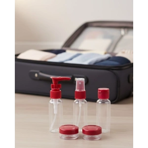 Mey İthalat® Taşınabilir 5 Parça Seyahat Kozmetik Dolum Seti 30 ml