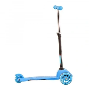 Mey İthalat® Twist Işıklı Scooter Mavi 40 Kg Kadar
