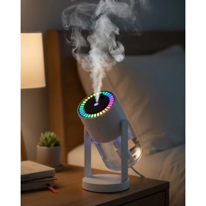 Mey İthalat® Ultrasonik Hava Nemlendirici Renkli Işık ve Manuel Püskürtme Ayarı