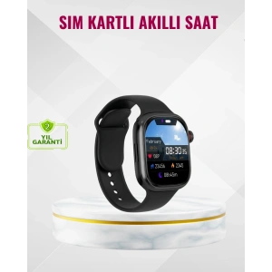 Mey İthalat® Uyku Takipli GPS’li SIM Kart Destekli Akıllı Saat