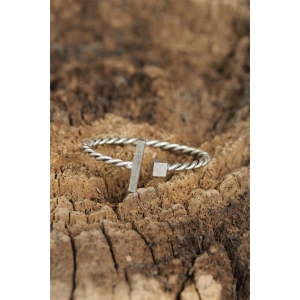 Mey İthalat® Yeni Sezon Geometrik Tasarımlı Erkek Kelepçe Bileklik