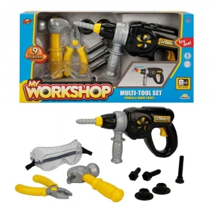 Mey İthalat® Zapp Toys My Workshop Matkaplı Tamir Seti 9 Parça