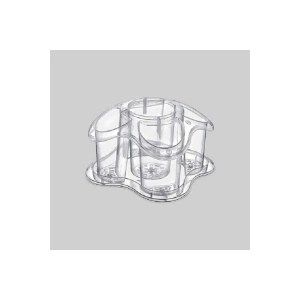 Papatya Masa Üstü Kaşıklık Şeffaf Royaleks-E227