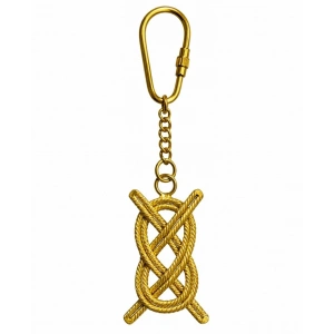 Pirinç Gemi Düğümü Tasarımlı Anahtarlık