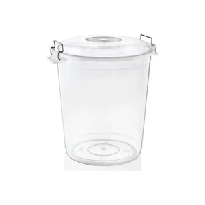 Plus Şeffaf Bakliyat Kovası 50 Litre Royaleks-ASD173