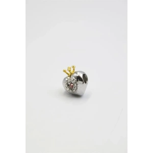 Pn Bileklik Kalp Charm - Gümüş