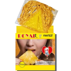 Pratikoba Arias Closet Fantezi Tüketilebilen Yenilebilir Ananas Aromalı İç Çamaşırı Takımı