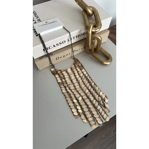 Pullu Kolye - Altın