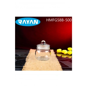 Rayan Cam Kavanoz HMFG58B-500