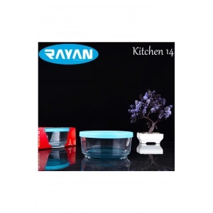 Rayan Kitchen Plastik Kapaklı 14 Cm Saklama Kabı Cam