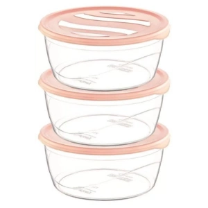 Saklama Kabı Karizma Yuvarlak 3lü No:2 Royaleks-ÇNK2149