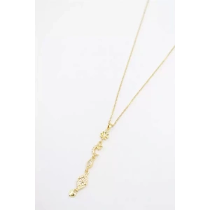 Şans Y Kolye - Altın