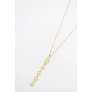 Şans Y Kolye - Altın