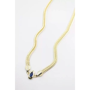 Taşlı Vip Kolye - Altın