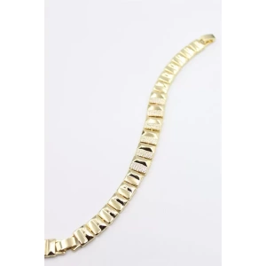 Taşlı Xuping Bileklik - Altın