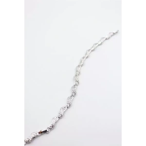 Taşlı Xuping Bileklik - Gümüş