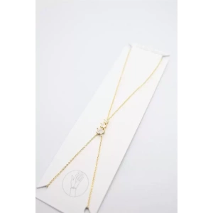 Taşlı Yıldız Şahmeran - Altın