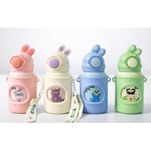 Tavşan Kulaklı 500 ml Paslanmaz Çelik Suluk