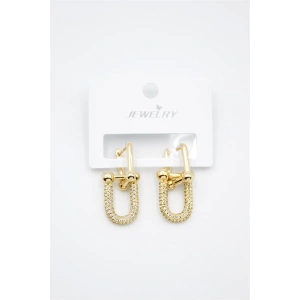 TF Zincir Küpe - Altın