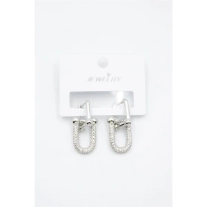 TF Zincir Küpe - Gümüş