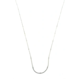Toplu Yılan Zincir - 60cm - Gümüş