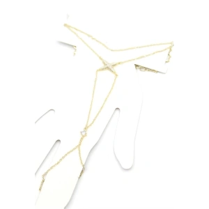 X Taşlı Şahmeran - Altın