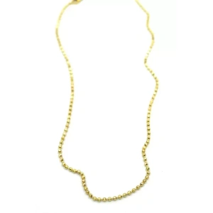 Xuping Dorika Top Zincir - 60 cm - Altın