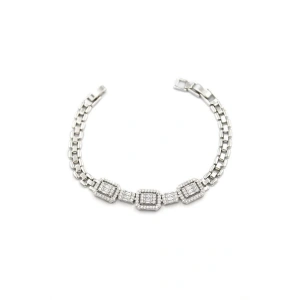 Xuping Vip Bileklik - Gümüş