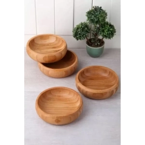 Yuvarlak 4lü Ahşap Çerezlik Royaleks-CRZ1010