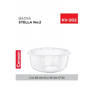 Yuvarlak Şeffaf Badya 1 Adet 2 No Royaleks-E174