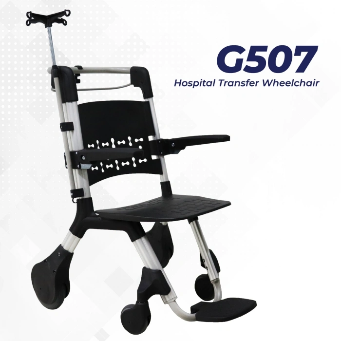 G507 Alümünyum Hastane Transfer Sandalyesi