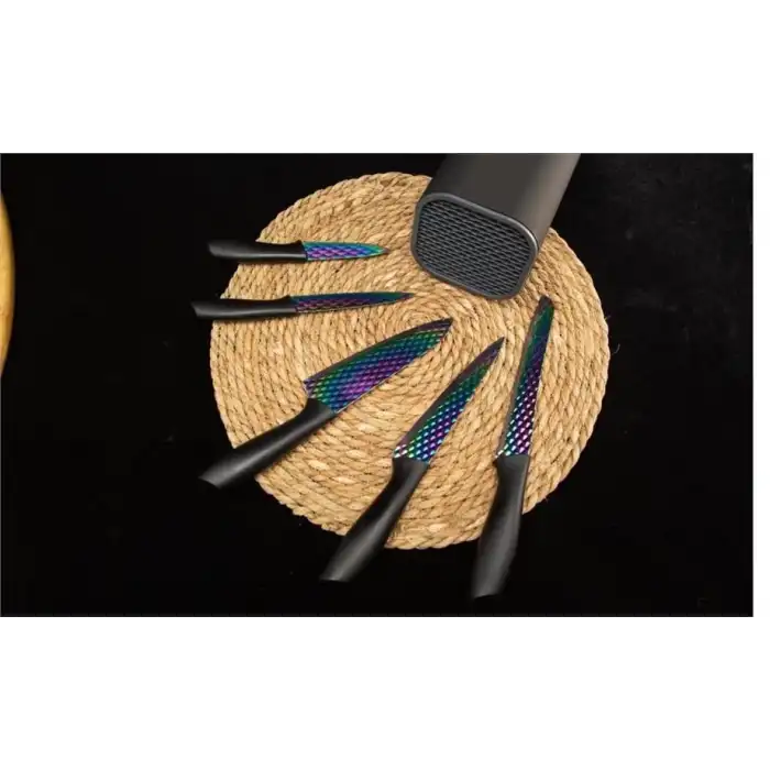 AROW DIAMOND TİTANYUM 6 LI BIÇAK SETİ DC.TR-3496