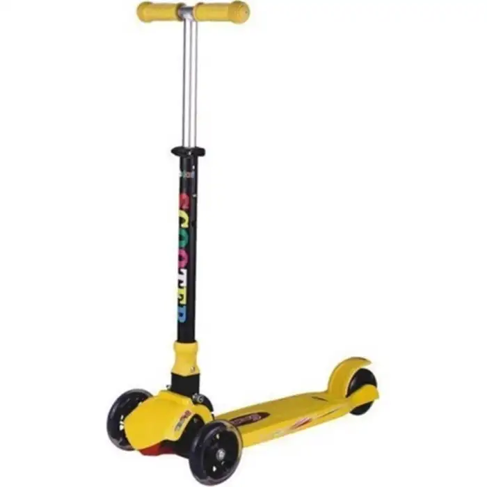 BABYHOPE JY-H01 POWER SCOOTER IŞIKLI 3 TEKER SARI