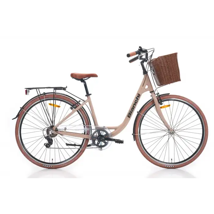 BIANCHI C281 KADIN ŞEHİR BİSİKLETİ 420H V 28 JANT 7 VİTES CREAM BLACK GLOSSY