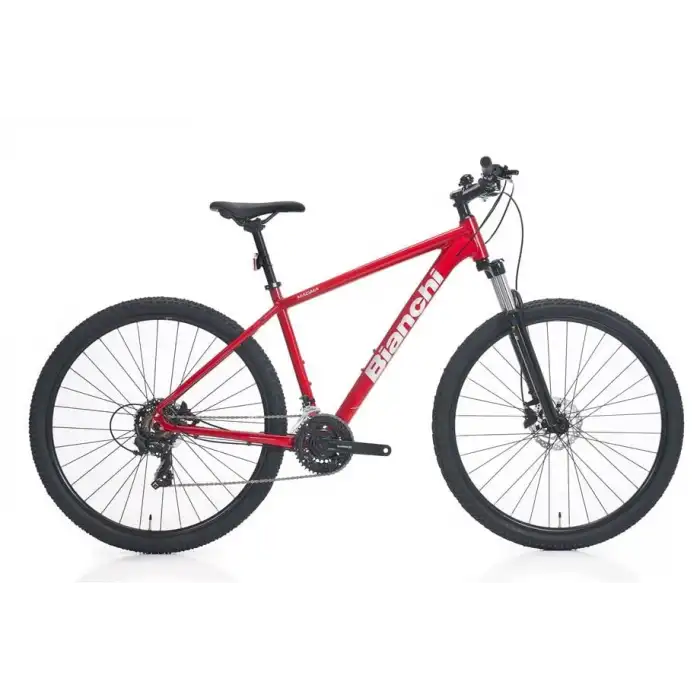 BIANCHI MAGMA 29.3 ERKEK DAĞ BİSİKLETİ 530H HD 29 JANT 21 VİTES TOURNEY RED GLOSSY