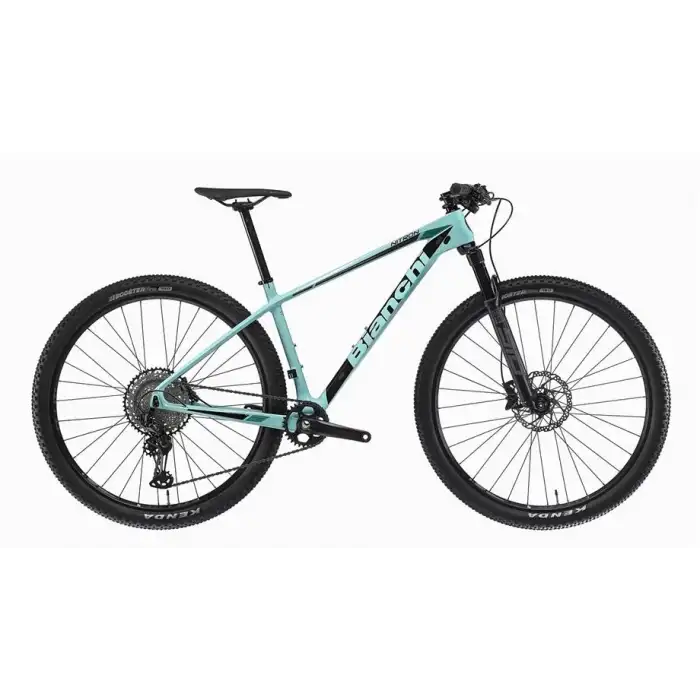 BIANCHI NITRON 9.4 XT KARBON ERKEK DAĞ BİSİKLETİ 480H HD 29 JANT 12 VİTES DEORE CELESTE SİYAH