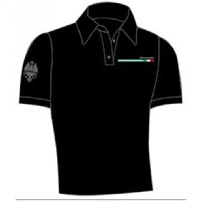 BIANCHI POLO UOMO T-SHIRT SİYAH XXL    C9621066
