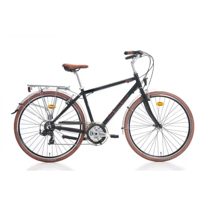 BIANCHI RUBINO ERKEK ŞEHİR BİSİKLETİ 470H V 28 JANT 21 VİTES BLACK GLOSSY