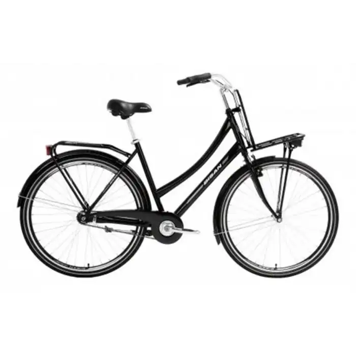 BİSAN FLUANTE C KADIN ŞEHİR BİSİKLETİ 52CM V 28 JANT 1 VİTES PARLAK SİYAH SİLVER