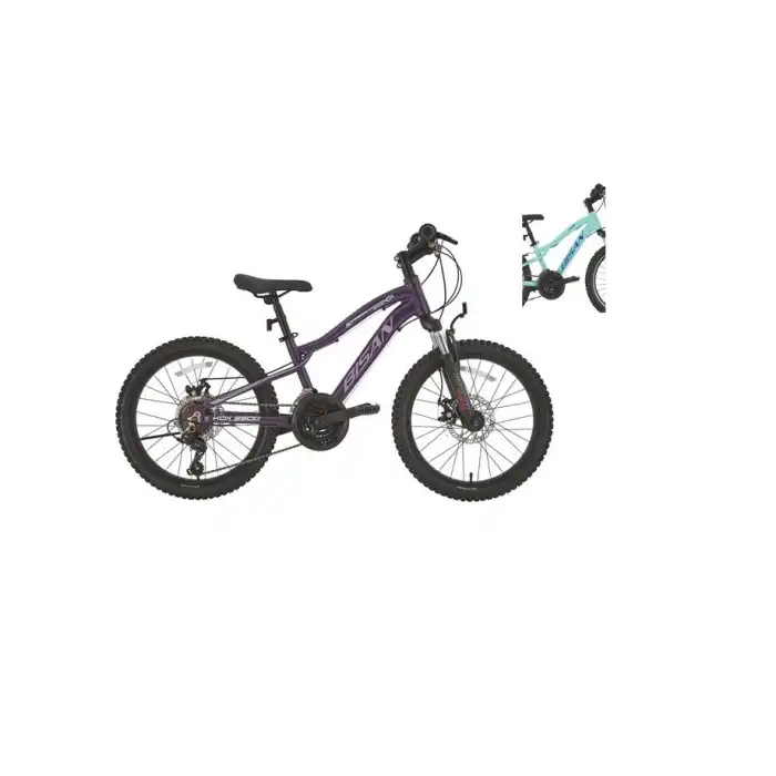 BİSAN KDX 2500-D KIZ ÇOCUK BİSİKLETİ 28CM MD 20 JANT 21 VİTES TURKUAZ MAVİ BEYAZ