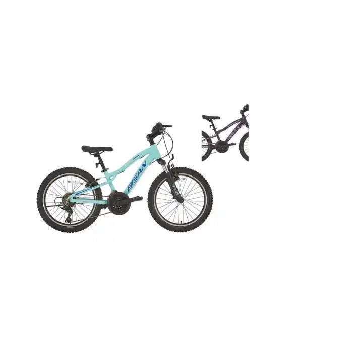 BİSAN KDX 2500-V KIZ ÇOCUK BİSİKLETİ 28CM V 20 JANT 21 VİTES METALİK MOR PEMBE BEYAZ