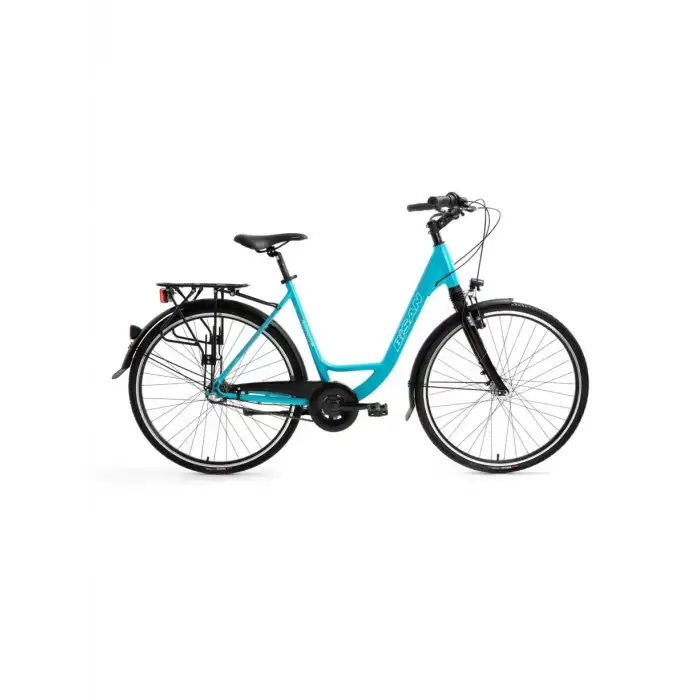 BİSAN RAMONA KADIN ŞEHİR BİSİKLETİ 53CM V 28 JANT 3 VİTES TURKUAZ PEMBE