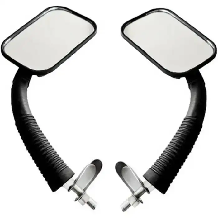 BİSİKLET MOTOSİKLET AYNASI UNIVERSAL KÖRÜKLÜ ÇİFT SİYAH AYN-110