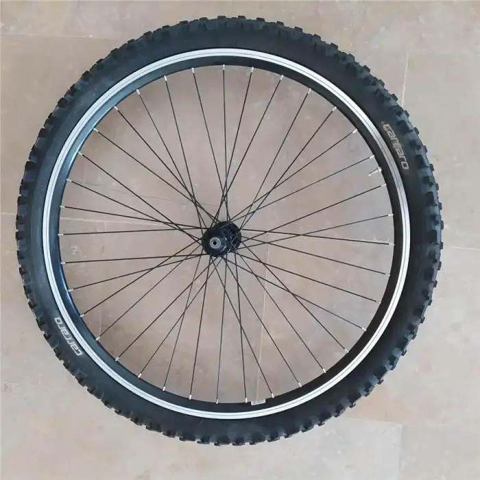 CARRARO 26X2.10 XLC LASTİK+JANT TEL ÖRÜLÜ KALIN TEKERLEK DAĞ V FREN UYUMLU