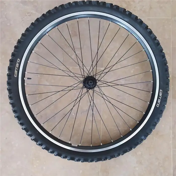 CARRARO 26X2.10 XLC LASTİK+JANT TEL ÖRÜLÜ KALIN TEKERLEK DAĞ V FREN UYUMLU