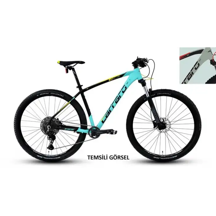 CARRARO BIG 2911 ERKEK DAĞ BİSİKLETİ 520H HD 29 JANT 11 VİTES MAT YEŞİL SİYAH KIRMIZI