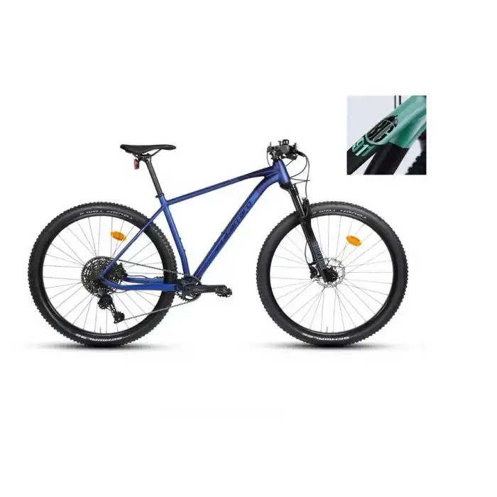 CARRARO BIG 911 ERKEK DAĞ BİSİKLETİ 480H HD 29 JANT 11 VİTES MAT SİYAH SU YEŞİLİ ANTRASİT