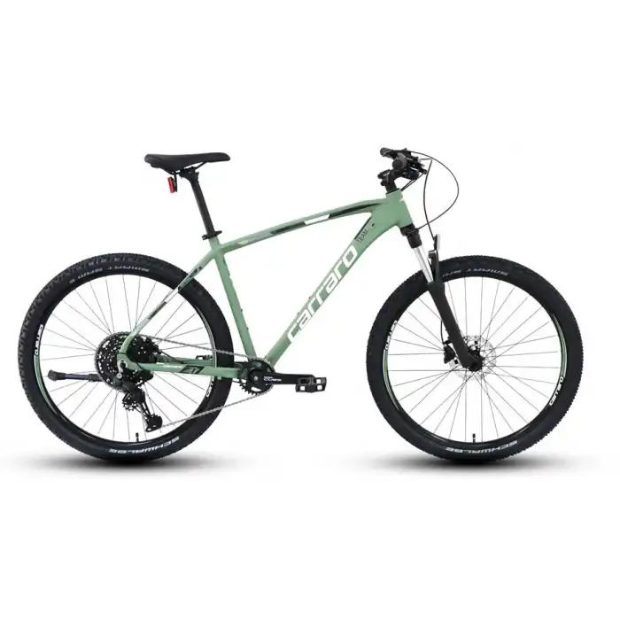 CARRARO DAYTONA 710 ERKEK DAĞ BİSİKLETİ 440H HD 27.5 JANT 10 VİTES MAT BAMBU YEŞİLİ BEYAZ SİYAH