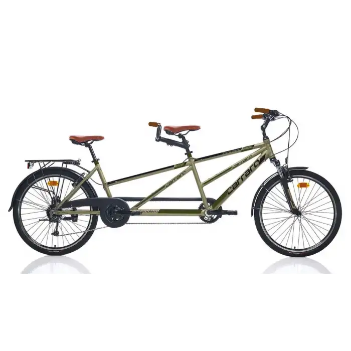 CARRARO DUE TANDEM UNISEX 470H/420H V 27 VİTES 26 JANT MAT YEŞİL SİYAH HAKİ KAHVERENGİ